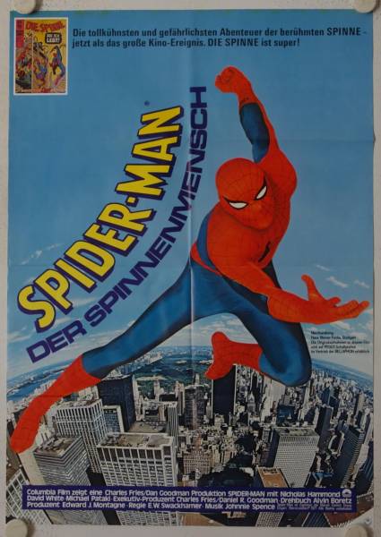 Spider-Man original release german movie poster